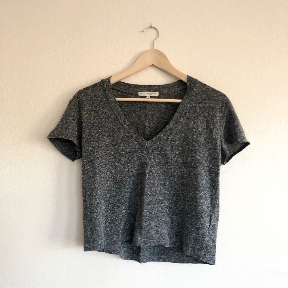 Truly Madly Deeply crop t-shirt